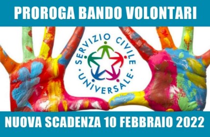 Proroga Servizio Civile Universale 2022